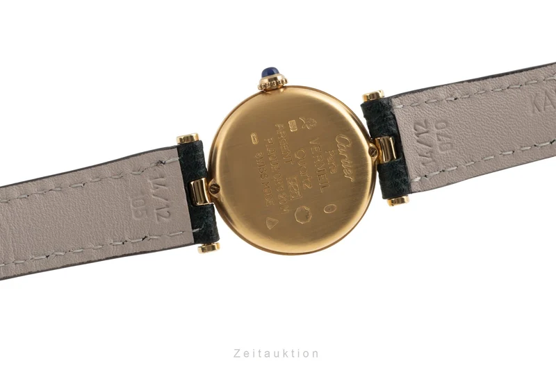 Cartier Vendome silver-gilt quartz women's watch 590004, W1006554 [2504059]
