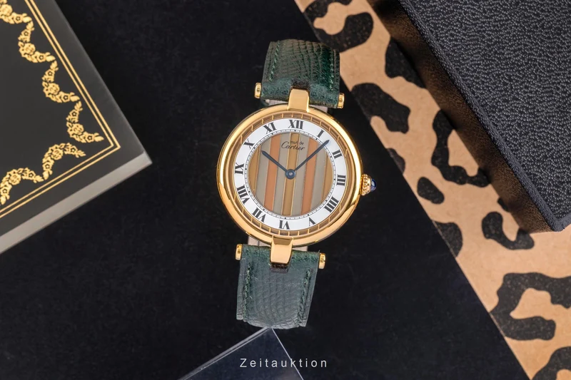 Cartier Vendome silver-gilt quartz unisex 590003 [2503858]