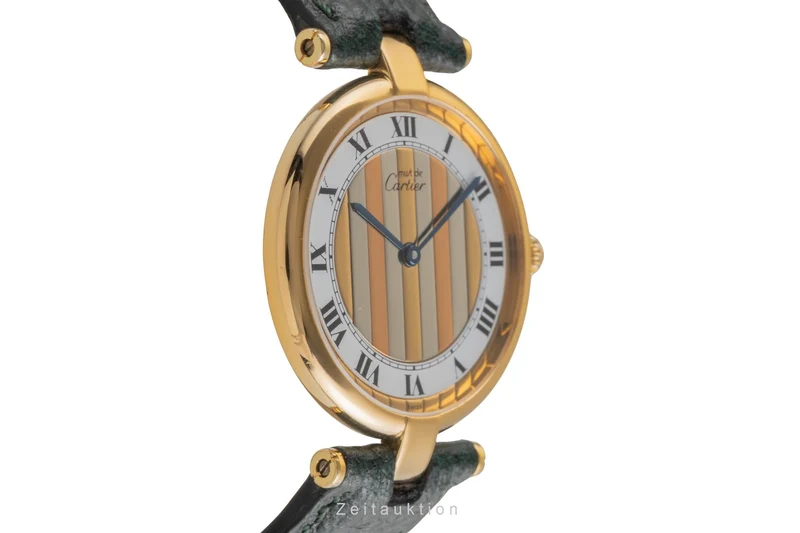 Cartier Vendome silver-gilt quartz unisex 590003 [2503858]