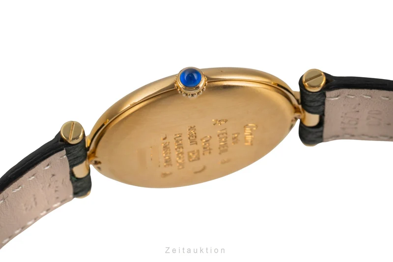 Cartier Vendome silver-gilt quartz unisex 590003 [2503858]
