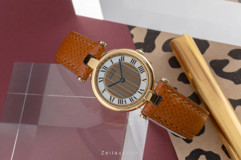 Cartier Vendome silver-gilt quartz women's watch 84978213 [2503759]