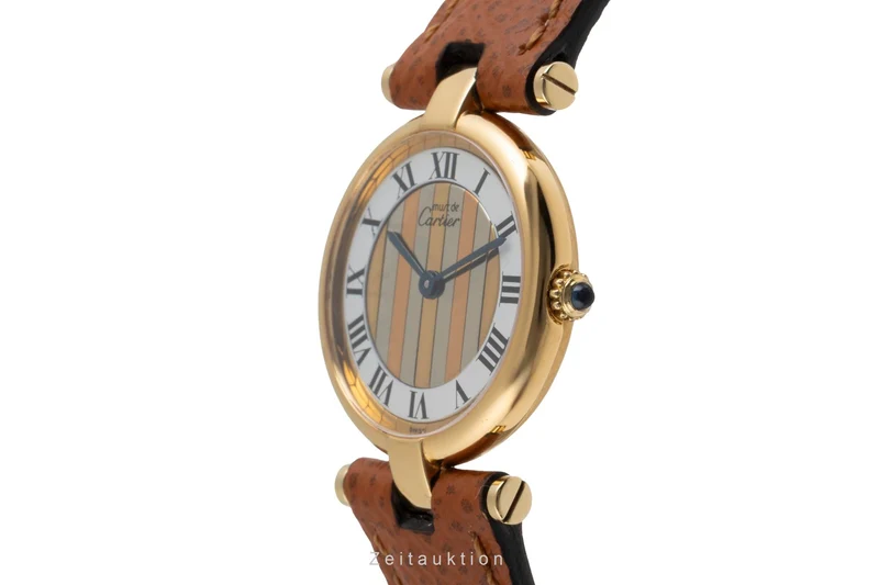 Cartier Vendome silver-gilt quartz women's watch 84978213 [2503759]