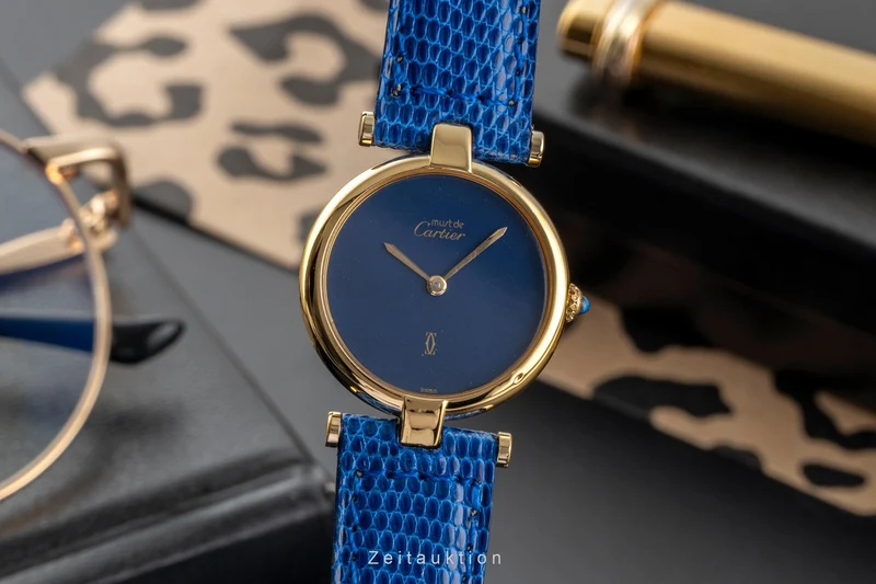 Cartier Vendome silver-gilt quartz women's watch 84977413 [2503772]