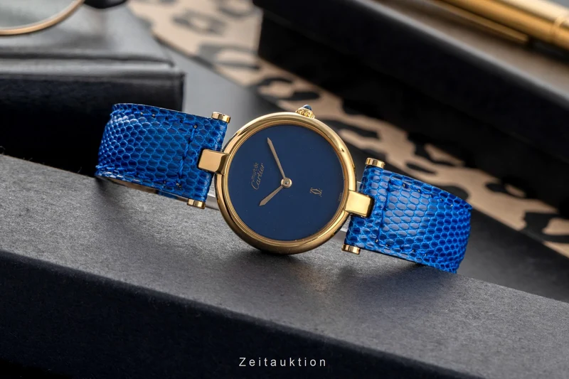 Cartier Vendome silver-gilt quartz women's watch 84977413 [2503772]