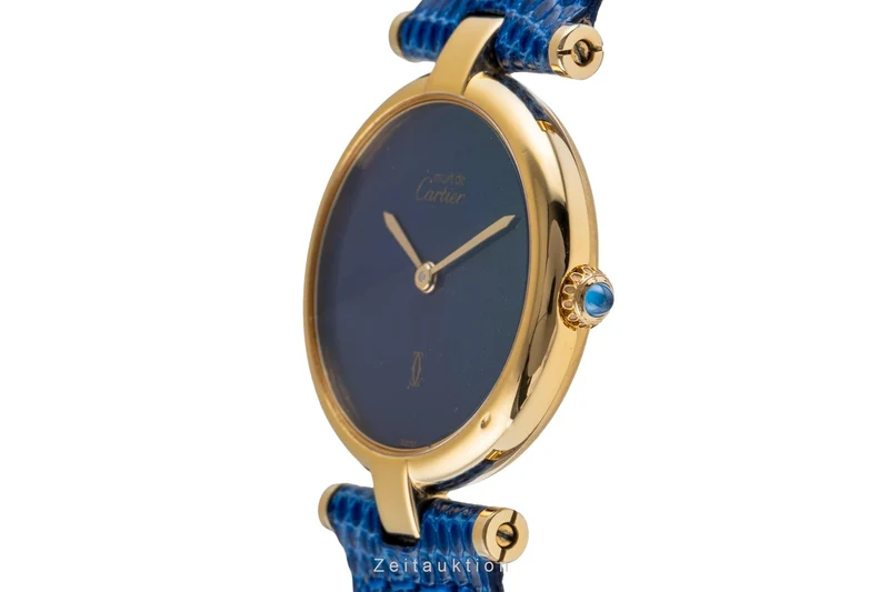 Cartier Vendome silver-gilt quartz women's watch 84977413 [2503772]