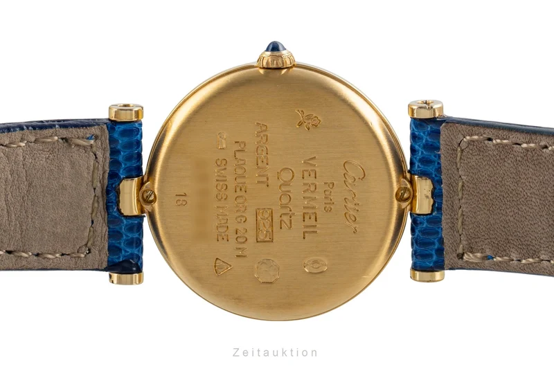 Cartier Vendome silver-gilt quartz women's watch 84977413 [2503772]