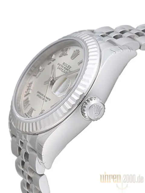 Rolex Datejust 28 279174 Silber Römisch Jubile-Band