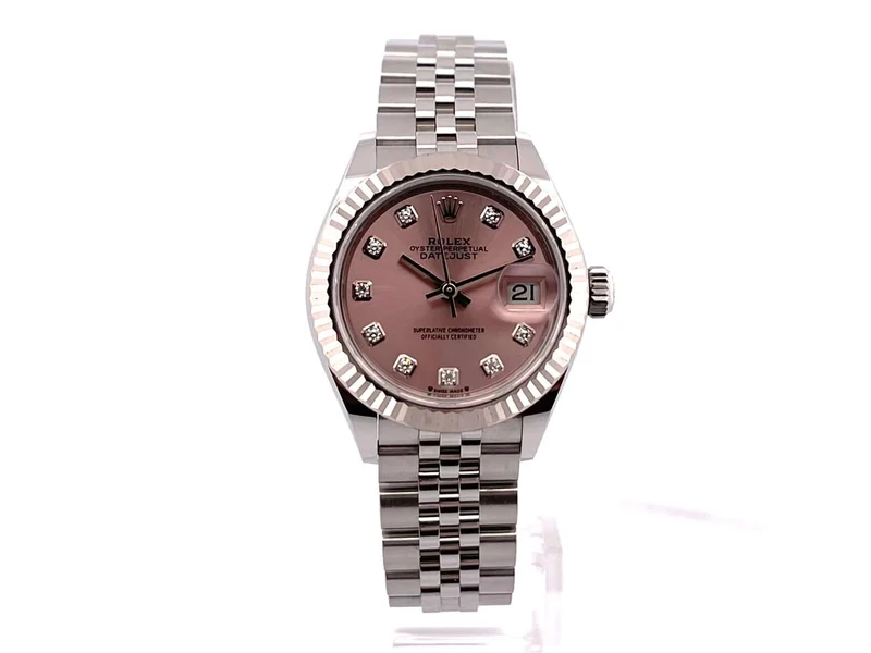 Rolex Datejust 28 279174 Pink Dia Jubile-Band