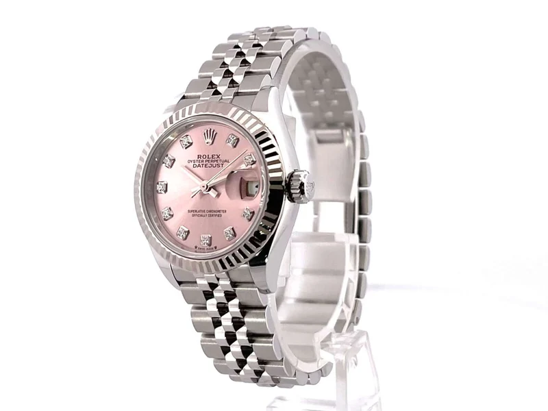 Rolex Datejust 28 279174 Pink Dia Jubile-Band