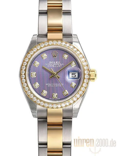 Rolex Datejust 28 Lavendel Diamant 279383RBR