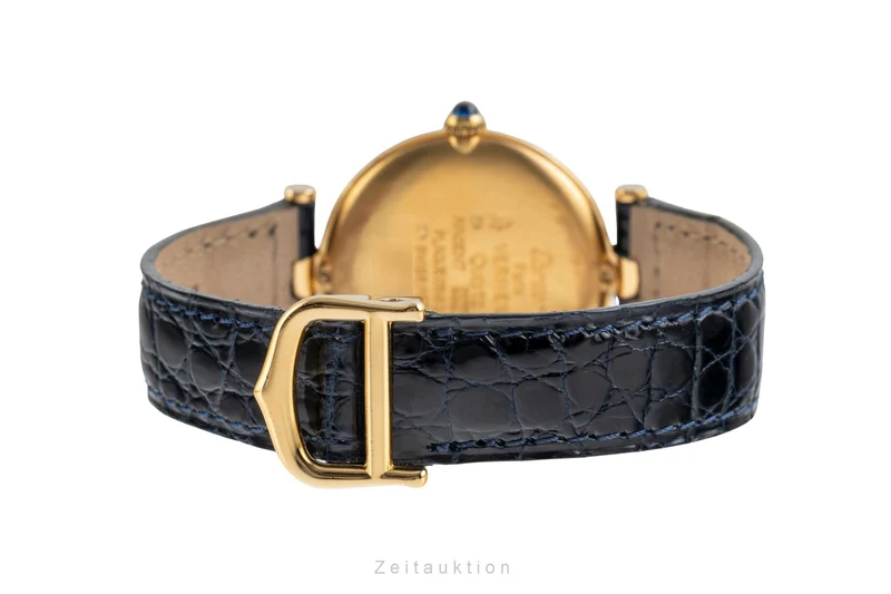 Cartier Vendome silver-gilt quartz unisex 590003 [2503711]