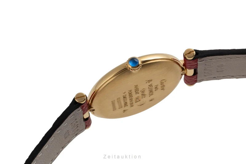 Cartier Vendome silver-gilt quartz unisex 590003 [2504163]