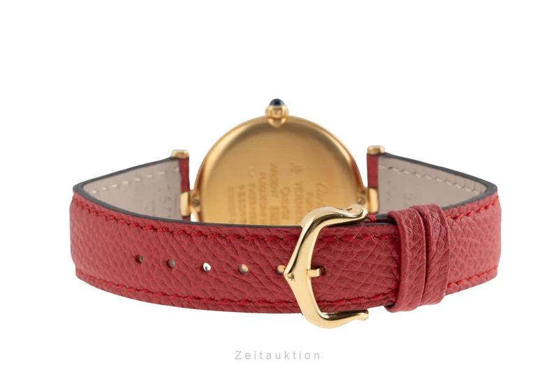 Cartier Vendome silver-gilt quartz unisex 590003 [2504163]