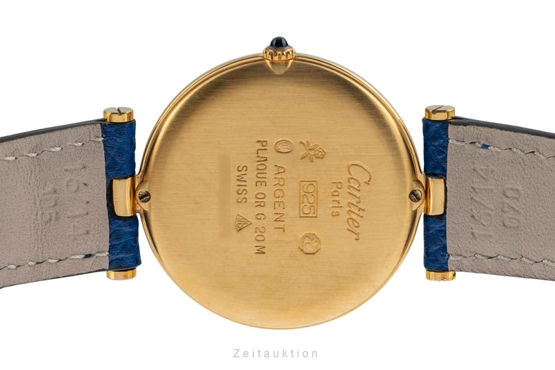 Cartier Vendome silver-gilt quartz unisex 83978213 [2503955]