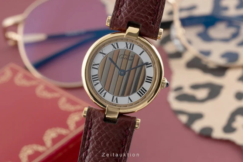Cartier Vendome silver-gilt quartz women's watch 84978213 [2504822]