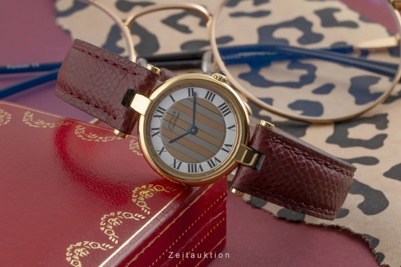 Cartier Vendome silver-gilt quartz women's watch 84978213 [2504822]