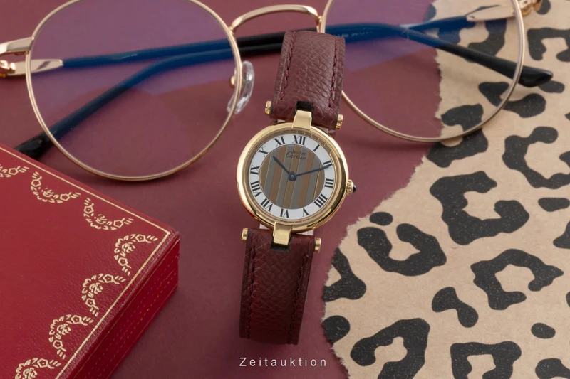 Cartier Vendome silver-gilt quartz women's watch 84978213 [2504822]