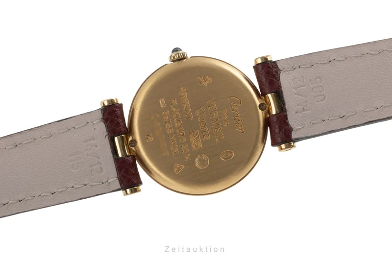 Cartier Vendome silver-gilt quartz women's watch 84978213 [2504822]