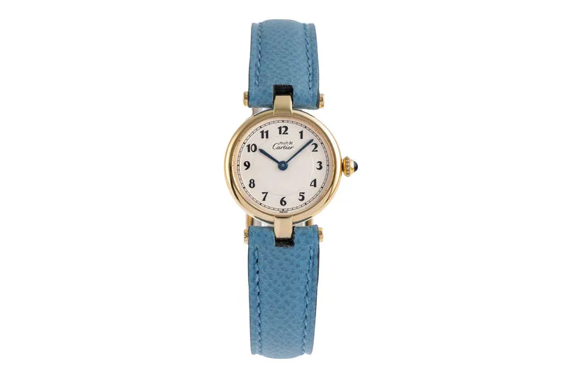 Cartier Vendome silver-gilt quartz women's watch W1002354, 590004 [2504756]