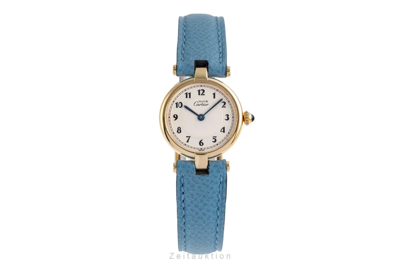 Cartier Vendome silver-gilt quartz women's watch W1002354, 590004 [2504756]