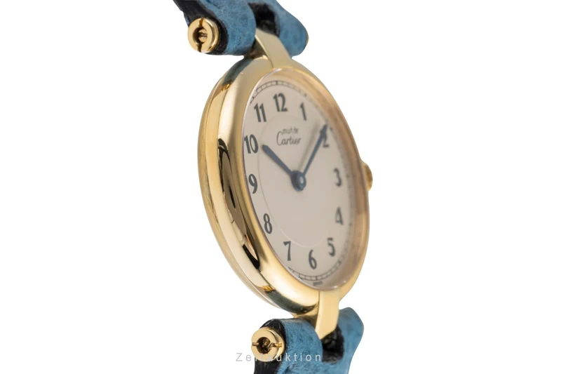 Cartier Vendome silver-gilt quartz women's watch W1002354, 590004 [2504756]
