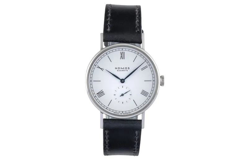 Nomos Ludwig steel manual winding men's watch 205 [2505142]