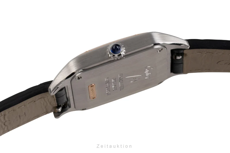 Cartier Santos Dumont steel / gold quartz men's watch W2SA0012 [2505273]