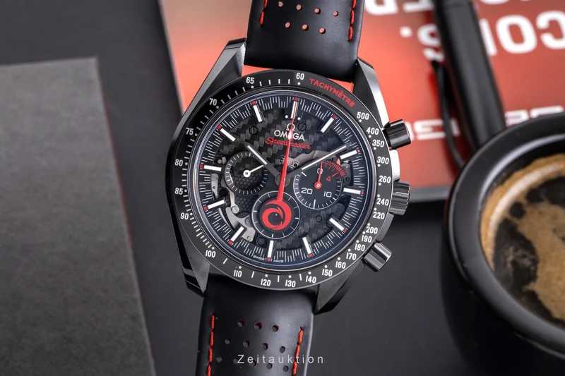 Omega Speedmaster Moonwatch chronograph ceramic manual winding men's watch 311.92.44.30.01.002 [2505503]