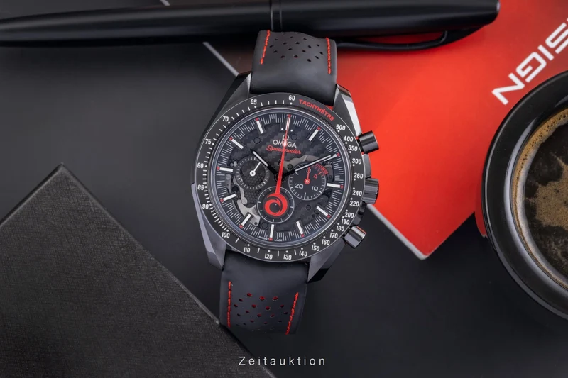 Omega Speedmaster Moonwatch chronograph ceramic manual winding men's watch 311.92.44.30.01.002 [2505503]