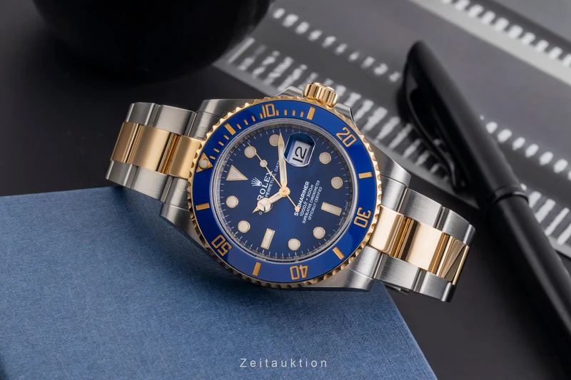 Rolex Submariner steel / gold automatic men's watch 126613LB [2505506]