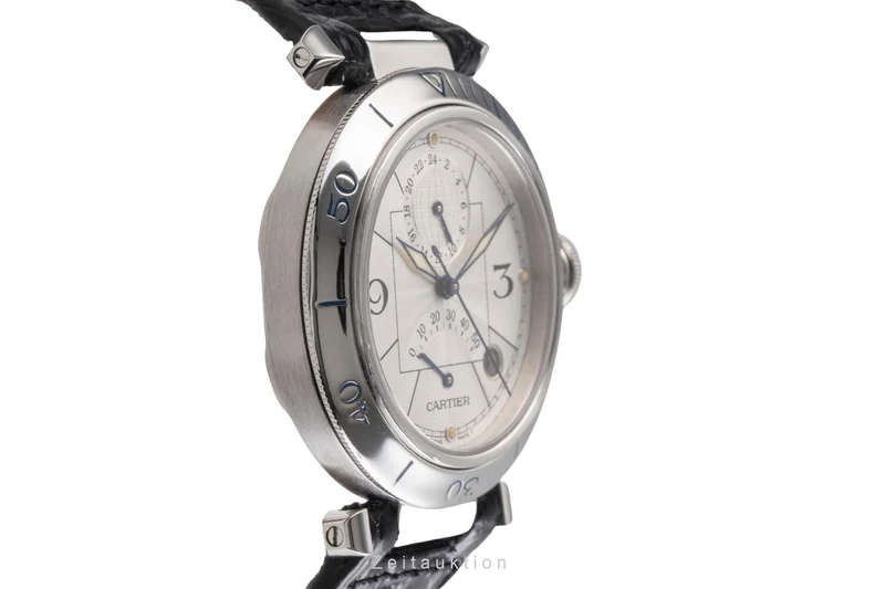 Cartier Pasha steel automatic men's watch W3103755 [2503333]