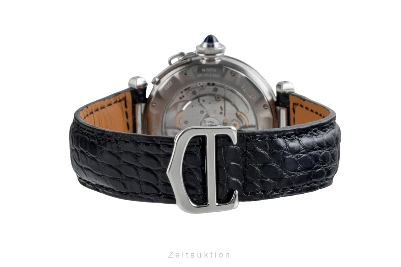 Cartier Pasha steel automatic men's watch W3103755 [2503333]