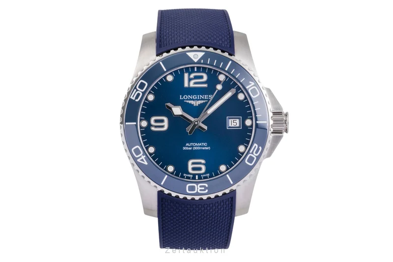 Longines Hydro Conquest steel automatic men's watch L3.781.4.96.9 LP: 1500EUR [2505103]