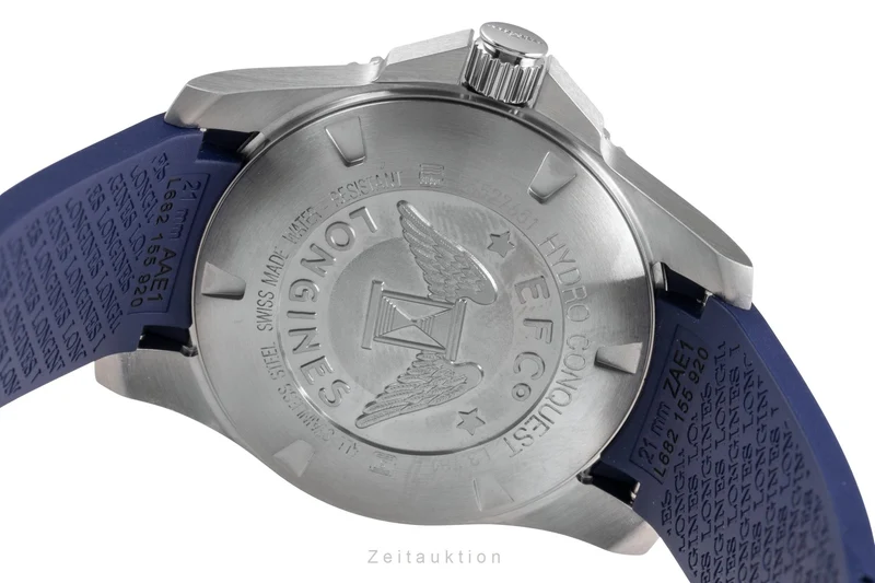 Longines Hydro Conquest steel automatic men's watch L3.781.4.96.9 LP: 1500EUR [2505103]