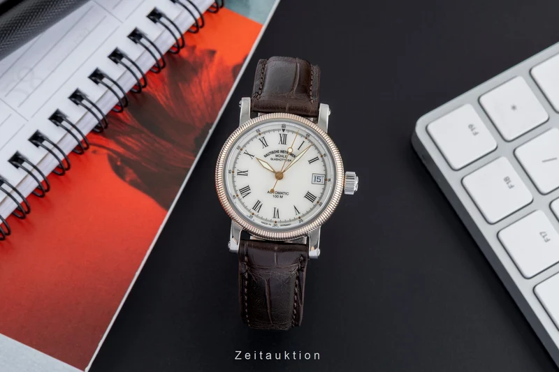 Mühle Medium steel / gold automatic men's watch M13170 [2503492]