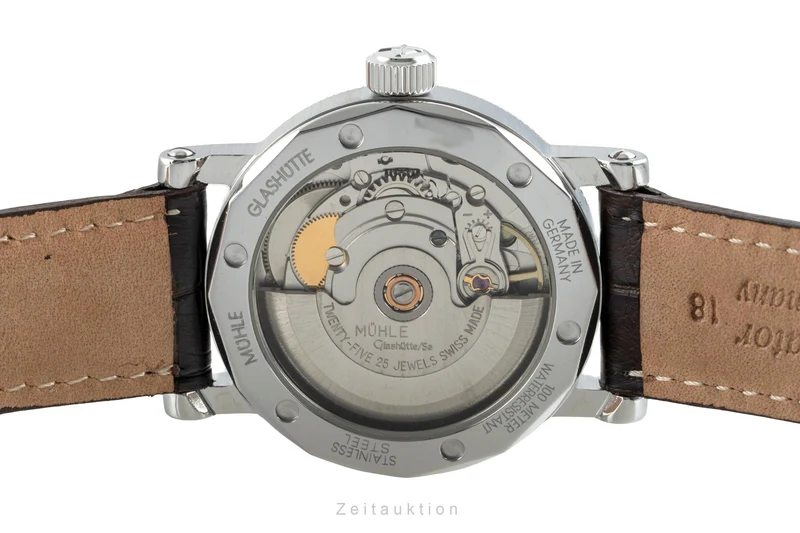 Mühle Medium steel / gold automatic men's watch M13170 [2503492]