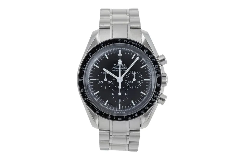Omega Speedmaster Moonwatch chronograph steel manual winding men's watch 3570.50.00 LP: 7600EUR [2504180]