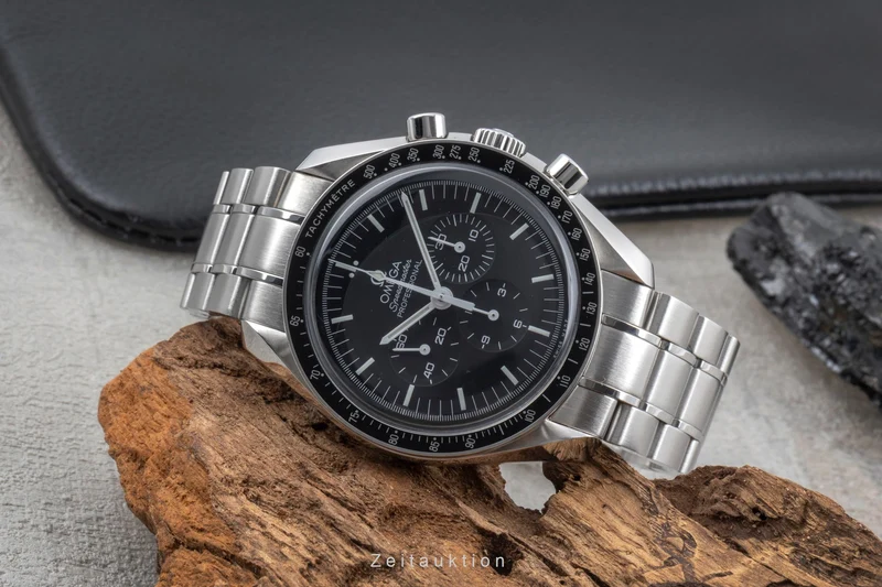 Omega Speedmaster Moonwatch chronograph steel manual winding men's watch 3570.50.00 LP: 7600EUR [2504180]