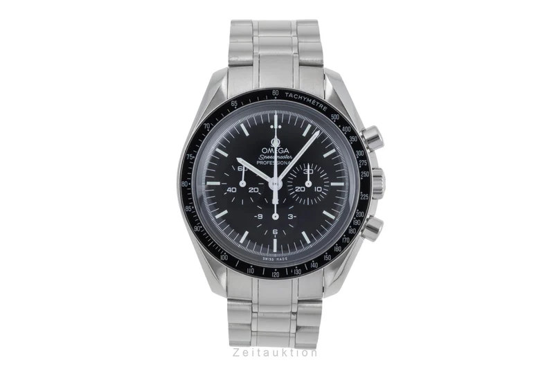 Omega Speedmaster Moonwatch chronograph steel manual winding men's watch 3570.50.00 LP: 7600EUR [2504180]