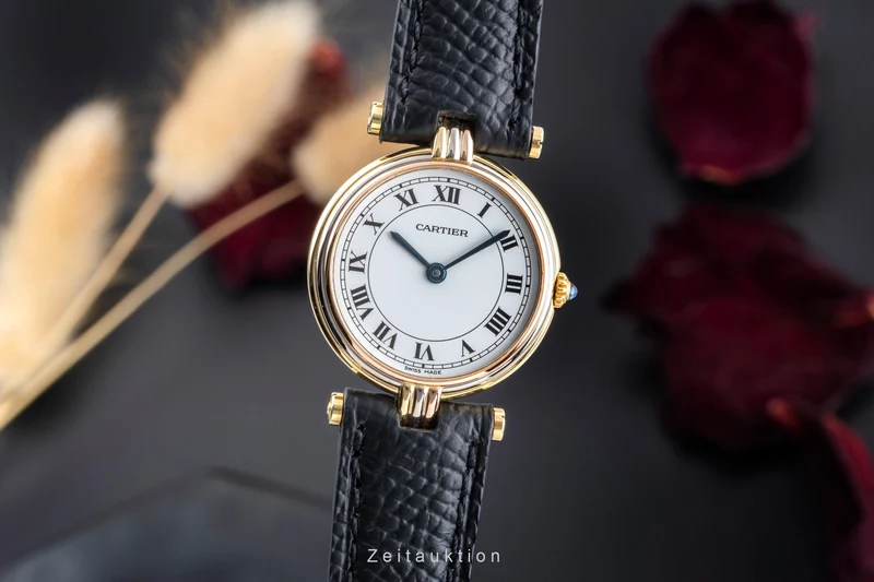 Cartier Vendome 18 ct gold quartz women's watch 81004 [2505227]