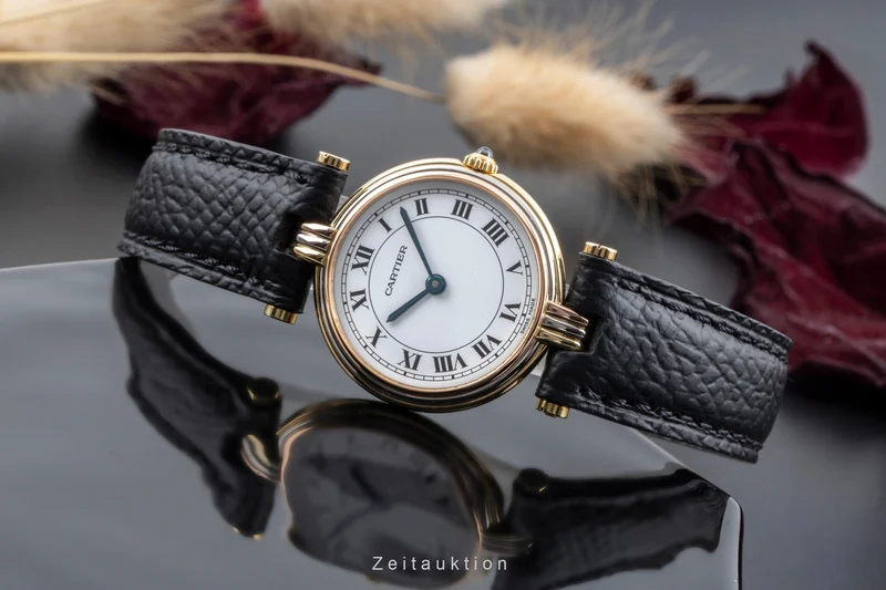 Cartier Vendome 18 ct gold quartz women's watch 81004 [2505227]