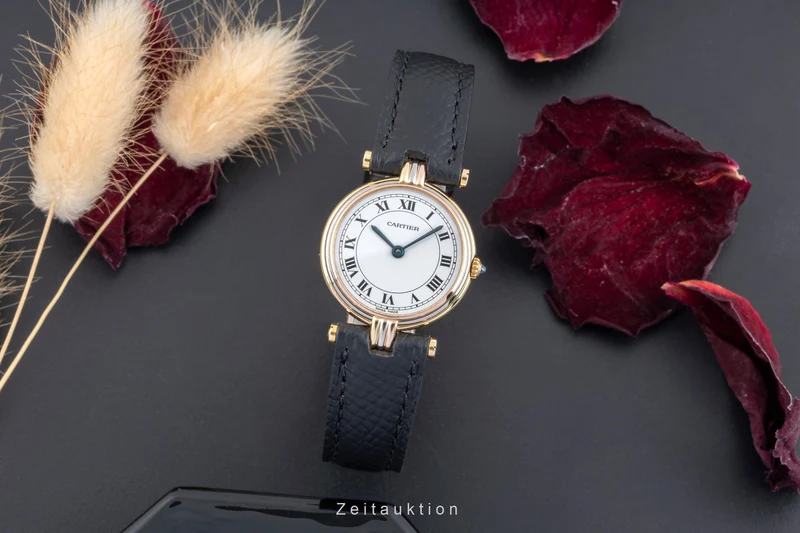 Cartier Vendome 18 ct gold quartz women's watch 81004 [2505227]