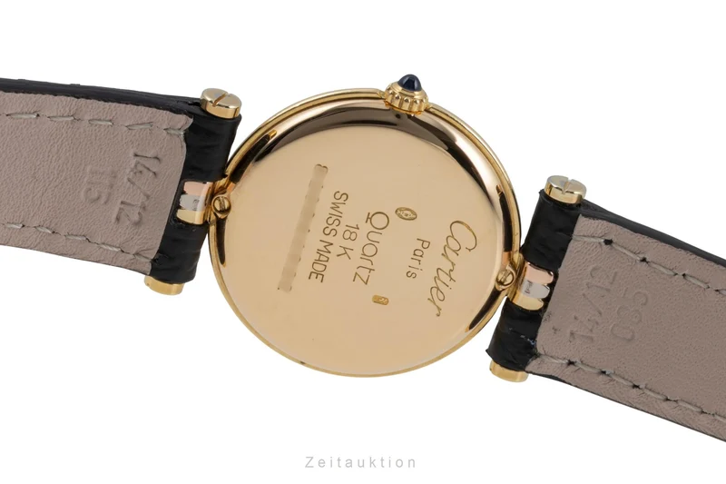 Cartier Vendome 18 ct gold quartz women's watch 81004 [2505227]