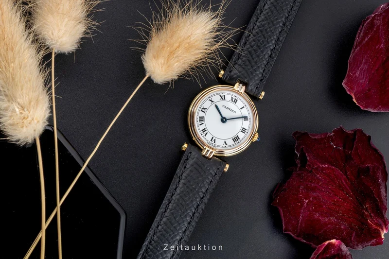 Cartier Vendome 18 ct gold quartz women's watch 81004 [2505227]