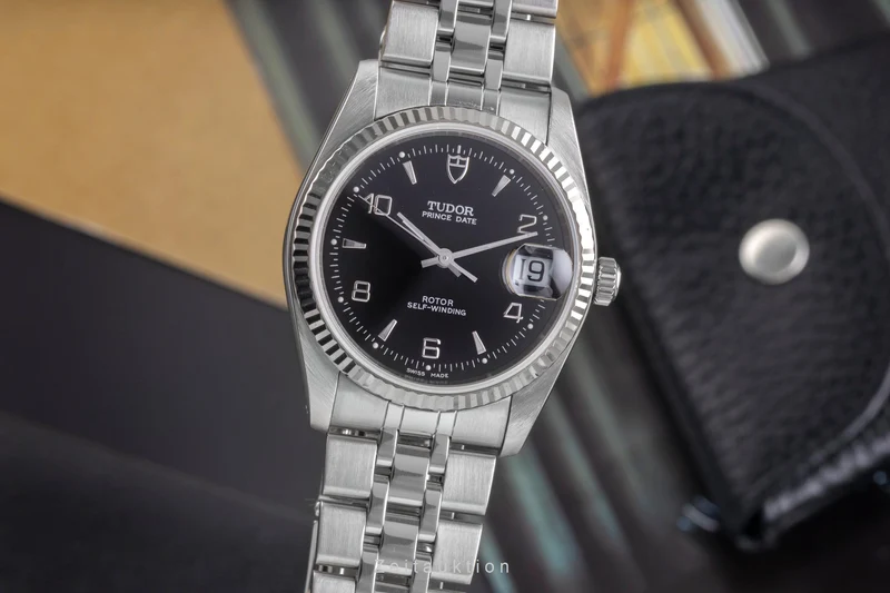 Tudor Prince Date steel / white gold automatic men's watch 74034 [2505499]