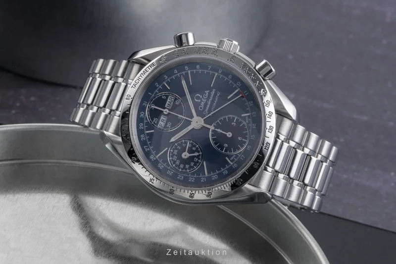 Omega Speedmaster Date chronograph steel automatic men's watch 3521.80.00 [2503860]