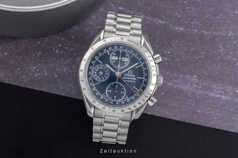 Omega Speedmaster Date chronograph steel automatic men's watch 3521.80.00 [2503860]