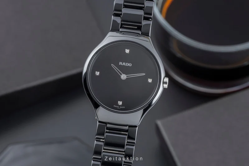 Rado True ceramic quartz women's watch 01.420.0742.3.071 [2505523]