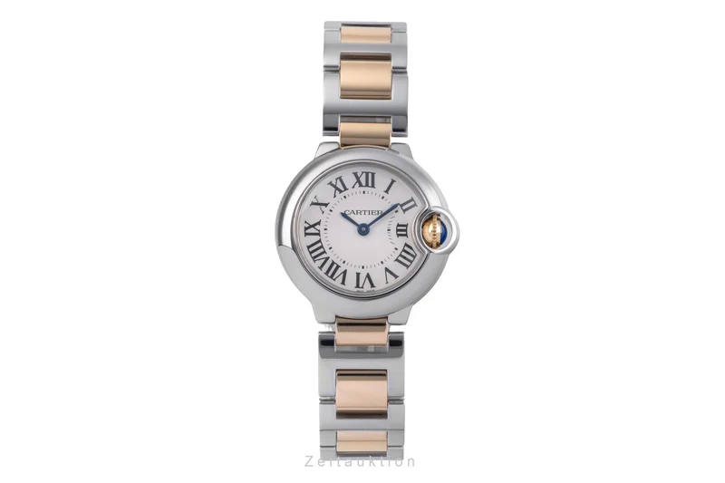 Cartier Ballon Bleu de Cartier steel / gold quartz women's watch W69007Z3 [2504956]