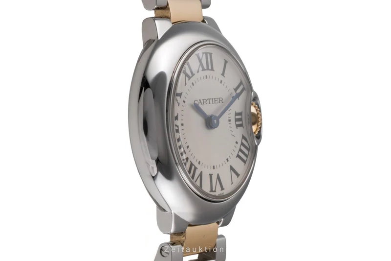 Cartier Ballon Bleu de Cartier steel / gold quartz women's watch W69007Z3 [2504956]